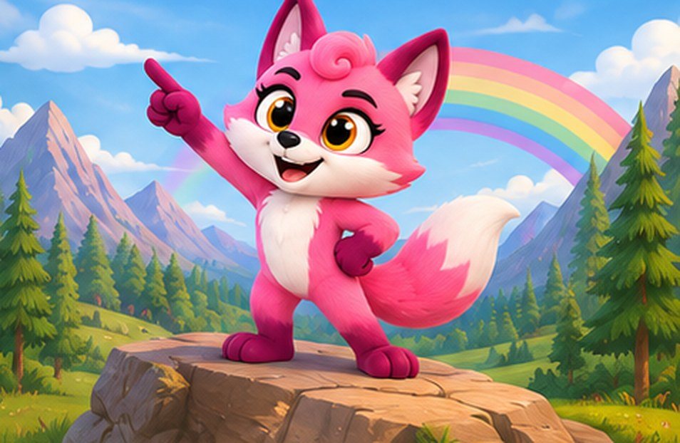 Fifi Fox in action